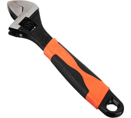 Ключ разводной 200 мм с обрезин ручкой РОКОТ Ключ разводной 200 мм с обрезин ручкой РОКОТ