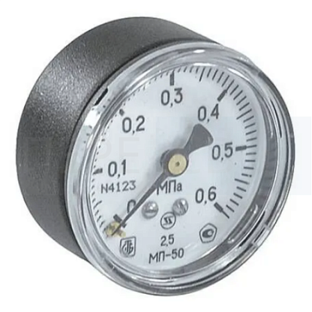 Манометр с задним подкл МП-50 1/4" 0-6 бар ЗТП Минск