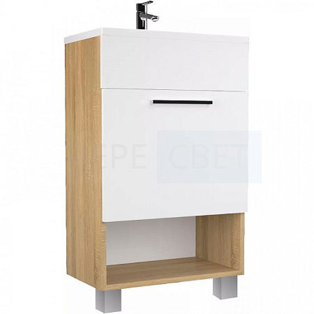 Тумба с умыв. July 50H 1д. Дуб Сонома