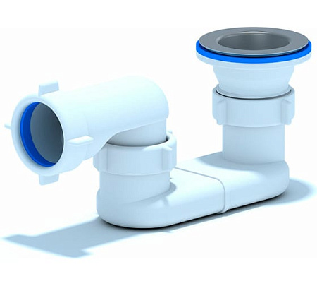 Сифон Ани для д/поддона плоский 1 1/2"