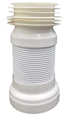 Слив д/унитаза армированный SMS короткий