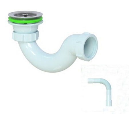 АКВАТЕР Сифон для душ. под.1 1/2*40 с гт. 40*40/50