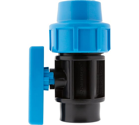 Кран шаровой 25х3/4" внутр. ПЭ Джилекс