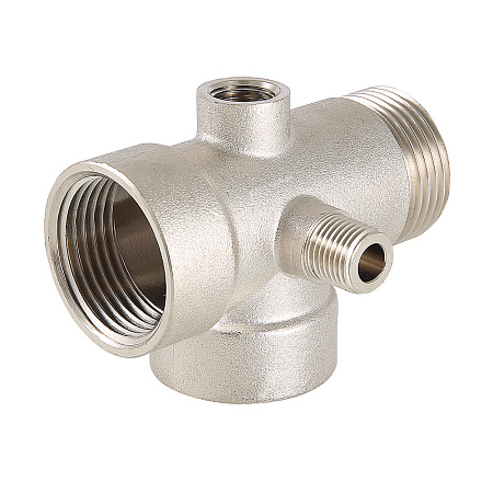 Штуцер 5-ти вводный 1"*1/4" 80мм VALTEC