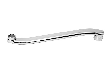 Излив в ванну L нос 40 см. с дивертором C04