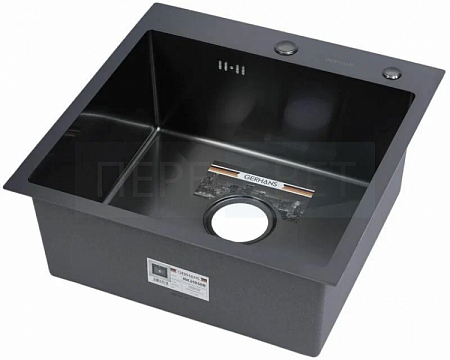 Мойка GERHANS 3.0/220 500*500 Графит