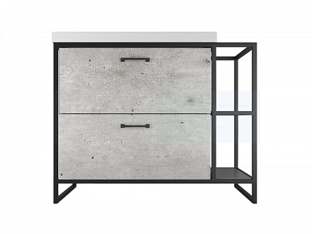 ЛофтТумба 75/95-1.2 п/умыв Elen 75 бетон ЛофтТумба 75/95-1.2 п/умыв Elen 75 бетон