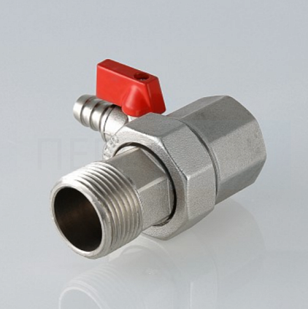 Разъемный сгон-отсекатель с краном  1" VALTEC