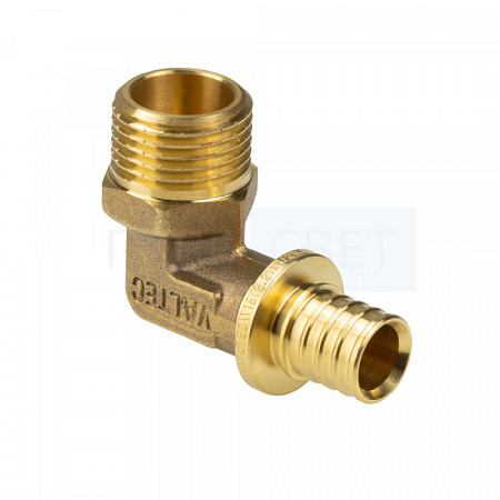 Угольник надвижной с нар.р. 16(2,2) х 1/2" Valtec