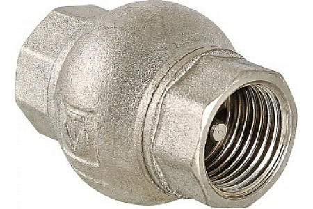 Обратный клапан VALTEC   1"латунный золотник