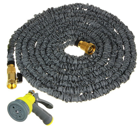 Шланг  растягив.  1/2" 22 м."INBLOOM" с пист.ЛЮКС