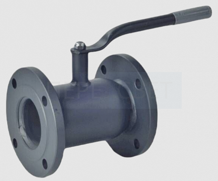 Кран шаровой стальной 11с67п Ду 20 Ру40 фл