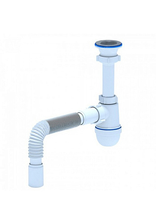 Сифон Ани 1 1/2"* 40 с г/тр. 40* х40 литой