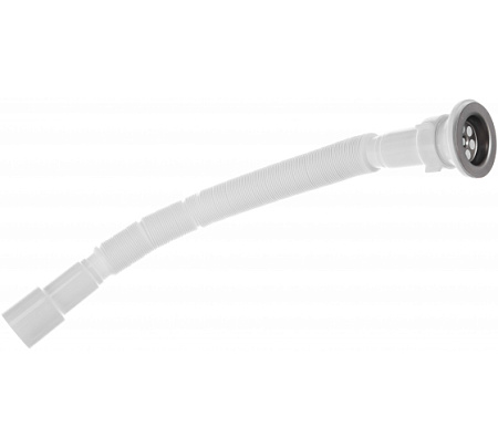 Сифон гофрированный 1 1/2"* 40х50 удлиненный