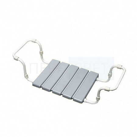 Сиденье д/ванной "Лидер" серое