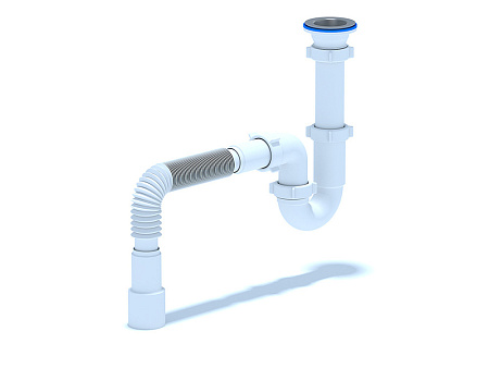 Сиф. Ани прямоточный 1 1/2"* 40 с г/тр 40*40/50