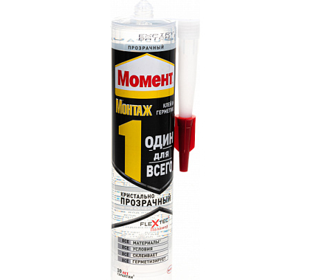 Монтажный клей МОМЕНТ Один д/всего прозрачный 290