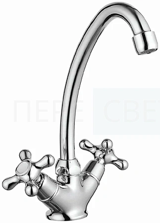 Смеситель д/кухни "Смарт-Кросс"