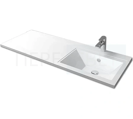 Мебельный  умывальник Cosmos 1200 ПРАВАЯ ЧАША