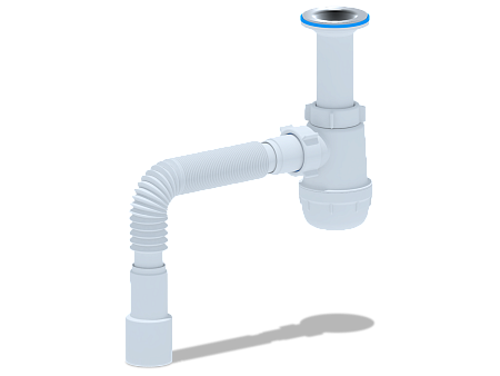 Сифон Ани Грот 1 1/2"* 40 с г/тр. 40* 40х50 литой