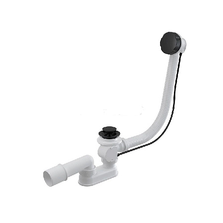 Alcaplast Обвязка (п/авт.) пластик A55BLACK  60 см