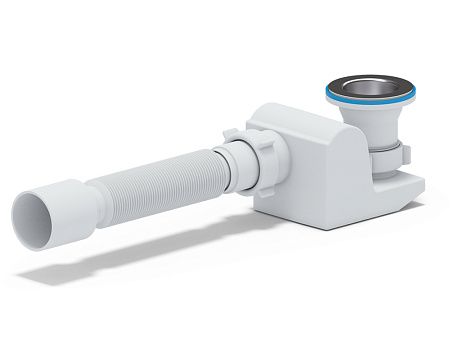 Сифон Ани "Бриг" для душ. под. плоский 1 1/2"*40 с г/т 40х50