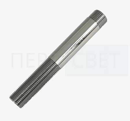 Сгон  1/2"х 75  ХРОМ