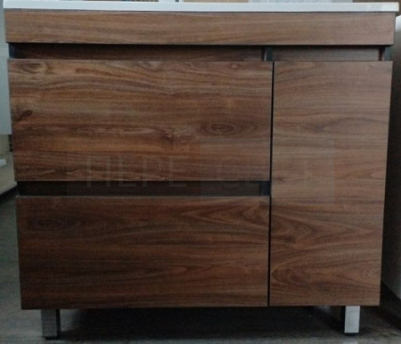 Берлин Тумба Нап.Орех 90см 2 ящ. Барселона90