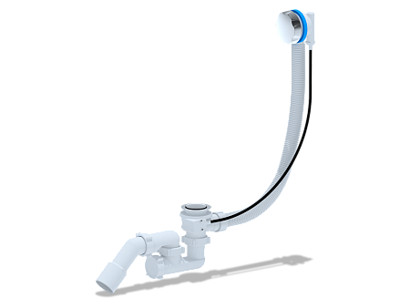 Сифон Ани для ванны рег.п/автомат 1 1/2" с пер.тр. 45 40/50