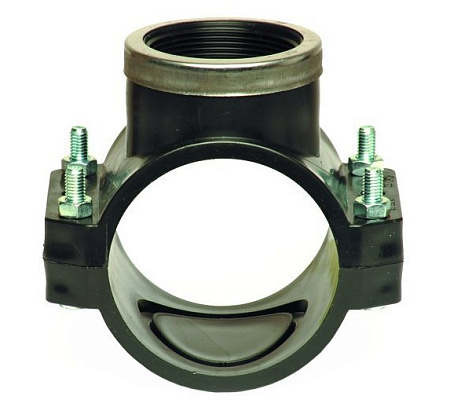 Хомут для врезки125 х 11/4" ПЭ Хомут для врезки125 х 11/4" ПЭ