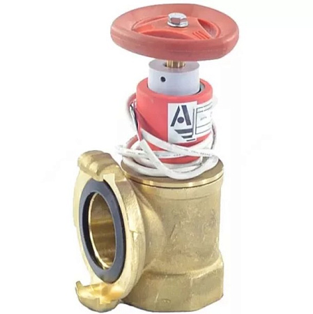 Клапан пожарный лат.КПАЛ Ду 50 Ру16 ВР/НАР угловой