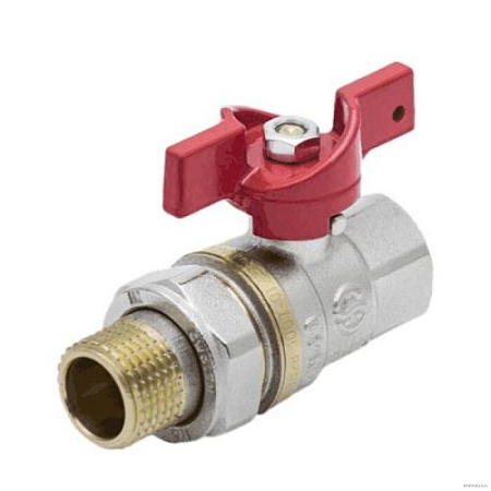 Кран шар. американка "Aquasfera"  1" баб. Euro