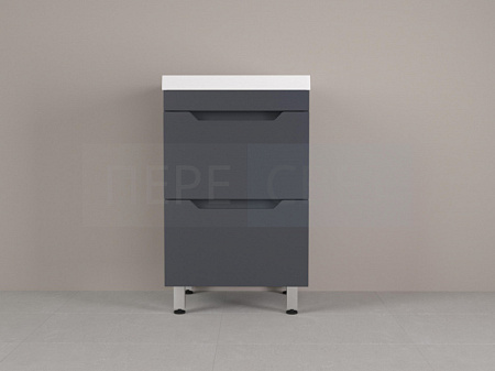 Остин Тумба напольная п/ум Classic  600  графит