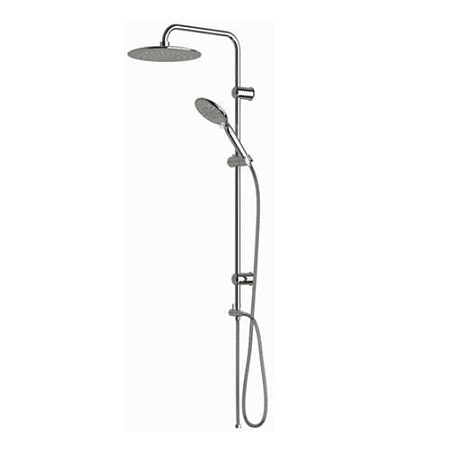 Душевая система Cофт (,лейка, верх.душ) хром