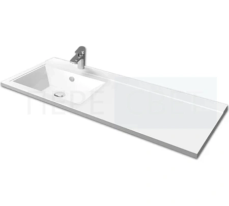 Мебельный  умывальник Cosmos 1200 ЛЕВАЯ ЧАША