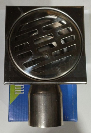 Трап. нерж  угловой 10х10 X-15