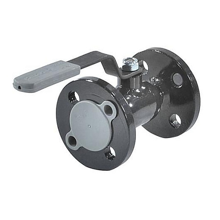 Кран шаровой стальной 11с67п Ду 25 Ру40 фл