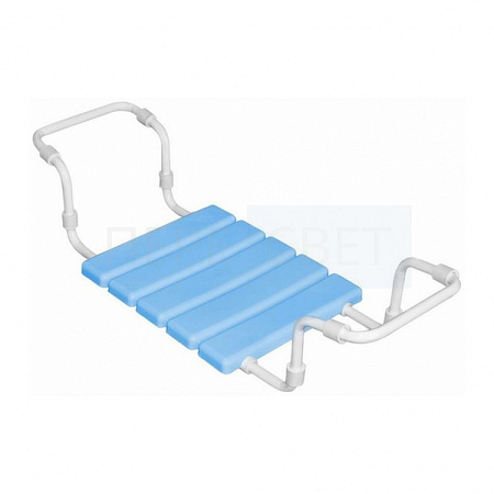 Сиденье д/ванной "Лидер" голубое