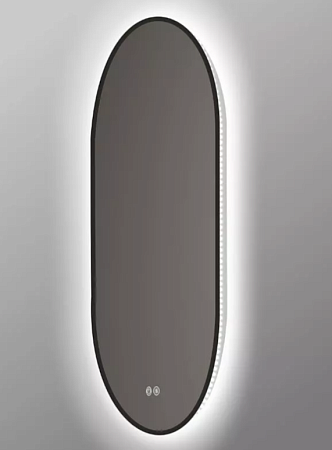 Зеркало  LED VLM-3AU900B-2 500х900 с сенсорным выключателем и диммером, антизапотевание
