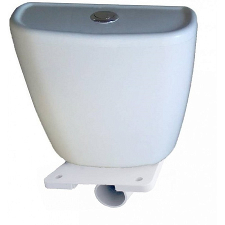 Бачок пластмассовый с полочкой