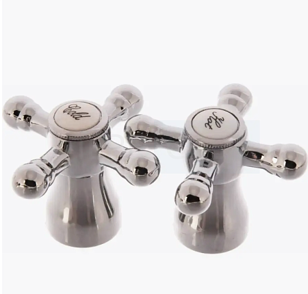 Маховик металлиз."Крест" пластик