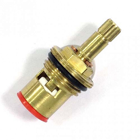 Кран-букса 1/2" керамика 24 шлица крест 2шл. блист