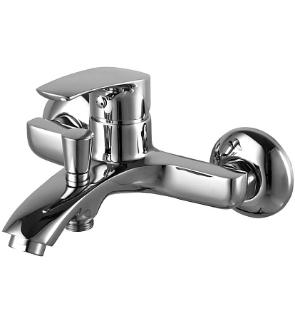 Смеситель д/ванны "Аттиво" кор. нос, катридж 35мм