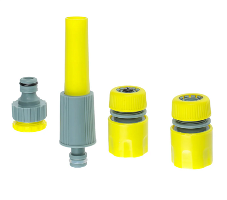 Набор стартовый для подключения шланга d1/2" (коннектор-2шт., штуцер-1шт, наконечник-1шт.)