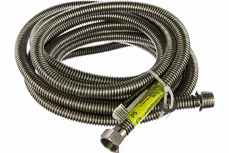 Подводка д/газа сильфон  1/2" х 1,0 г/ш