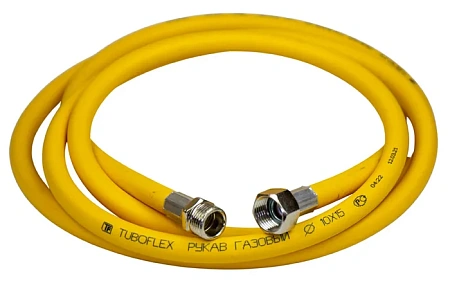 Шланг газовый ПВХ 1/2" ал.опрес.500см г\ш