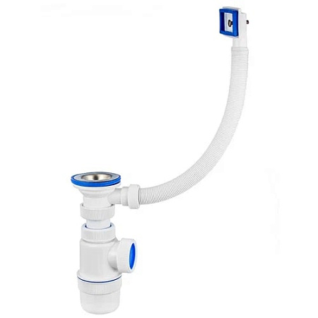 ВИР Сифон бут."Элит" с нержав. и отв. с/м