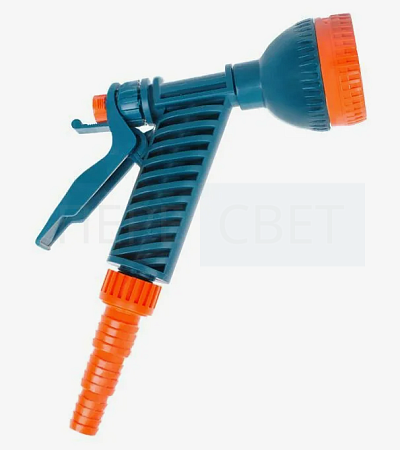 Душ-пистолет поливочный, со штуцером под шланг