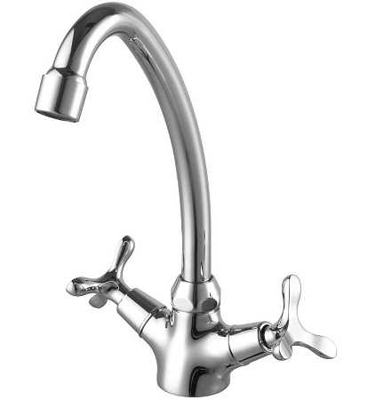 Смеситель д/кухни "ПИЕНО", маховики