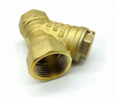 Фильтр д/воды косой Vieir 1/2" в/в латунь